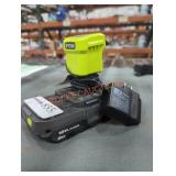 Ryobi 18v 2 ah battery and charger