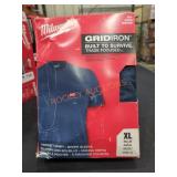 Milwaukee XL BLUE Short Sleeve Pocket Tee Shirt