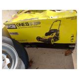 Ryobi 18v 16" Push Lawn Mower, Tool Only