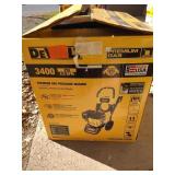 DeWalt 3400psi 2.5gpm Gas Pressure Washer