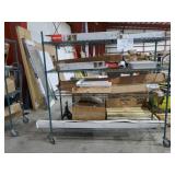 Rack Lot Assorted Home Improvement Items