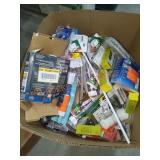 Box Lot Of Assorted Home Improvement Items