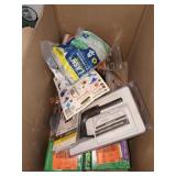 Box Lot Of Assorted Home Improvement Items