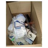 Box Lot Of Assorted Home Improvement Items