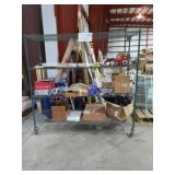 Rack Lot Assorted Home Improvement Items