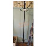 Black Metal Coat Rack
