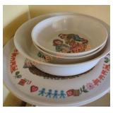 Raggedy Ann & Andy Dish Set