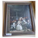 Framed Spanish Artwork