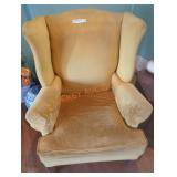 Yellow Upholstered Chair