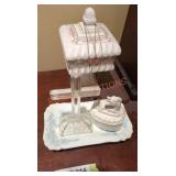 Vanity Decor and Dishes Lot