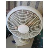Small White Desk Fan