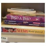 Spanish Books Shelf Lot