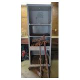 Garage Shelf and Saw Horses