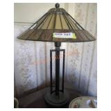 Tiffany Style Mission Table Lamp