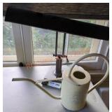 Desk Lamp and Indoor Watering Can