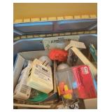 Misc Tin Picnic Basket Lot