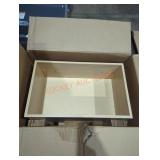 Two Wooden Drawers 22-7/8" x 13-7/8" x 9-3/8"