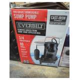 Everbilt pro grade submersible sump pump