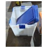 (2)Totes w/ Lids