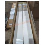 (4)1" Vinyl Blinds 37" x 64"