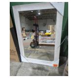HDC Bleached 30"  x 42"  Plastic Framed Mirror