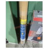 48" x 72" 1/4" PVC cord free roll up shade