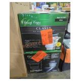 2 boxes classy cap 4 x 4 solar post caps white