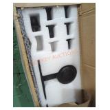 Top mount shower hardware