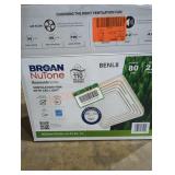 Boran NuTone Ventilation Fan w/ LED Light