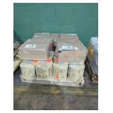 Skid lot of porcelain tiles