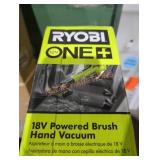 Ryobi 18v powered brush hand vacuum