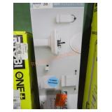 Glacier Bay matte black 3 PC bathroom kit