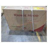 AKDY 30" Kitchen Island Mount Range Hood