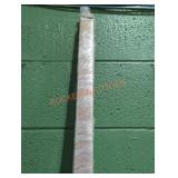 72" matte curtain rod