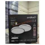 1 Artika led flush mount light 2 pk