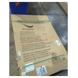 Streamline shower base with hole in middle