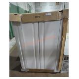 30" white wall cabinet