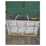 Skid full of 24 x 48 polished porcelain tiles