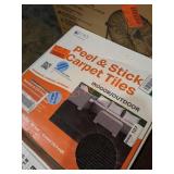 (2) Peel & Stick Carpet Tiles