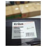 Kraus ventus shelf brushed nickel