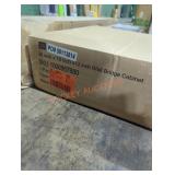 36" x 18" x 12" white wall bridge cabinet