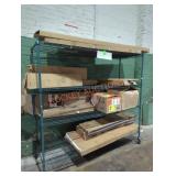 Rack lot of miscellaneous household items