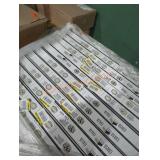 Skid lot of boxes of porcelain tiles