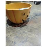 Halloween bucket and GFCI outlets