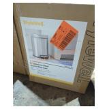 Stylewell 5l stainless steel round step can