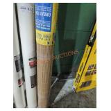 48" x 72" PVC rolling shade