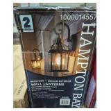 Hampton Bay wickford medium exterior wall lantern