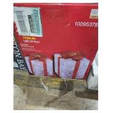2 PC icicle shimmer twinkling led gift boxes