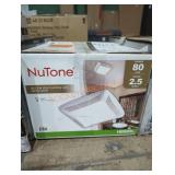 Nutone 80 cfm ventilation fan with light