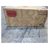 Taloya 42" Ceiling Fan with Light